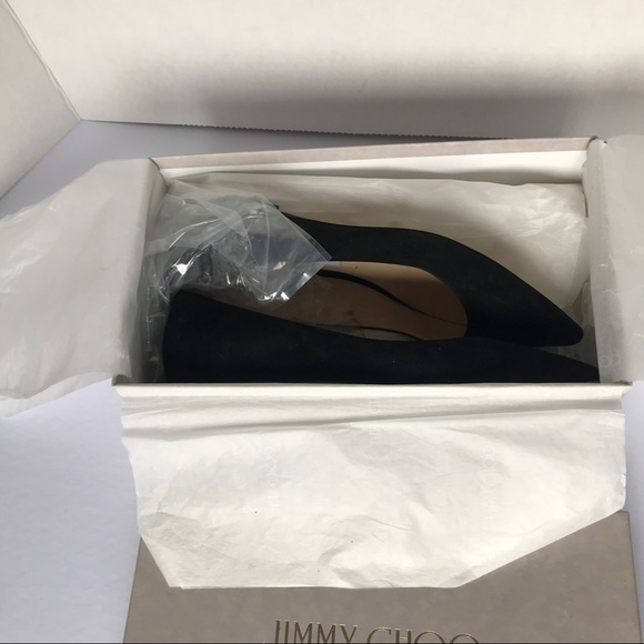 ✨SOLD✨ Jimmy Choo London Romy Flat Black - Picture 10 of 10
